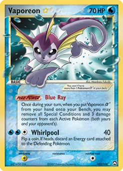 Vaporeon ★ #102