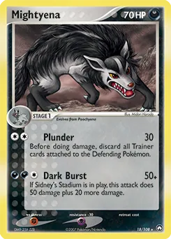 Mightyena #18
