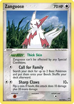 Zangoose #25