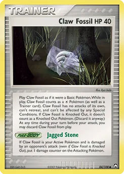 Claw Fossil #84