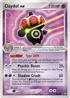 Claydol ex #93