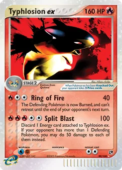 Typhlosion ex #99