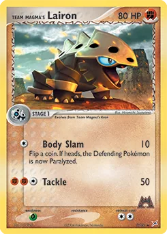 Team Magma's Lairon #20