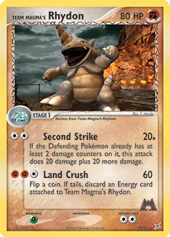 Team Magma's Rhydon #22