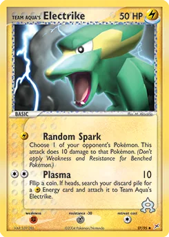 Team Aqua's Electrike #27