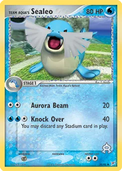 Team Aqua's Sealeo #31