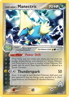 Team Aqua's Manectric #4