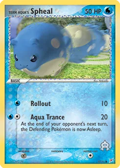 Team Aqua's Spheal #57