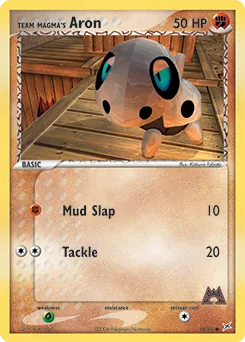 Team Magma's Aron #58