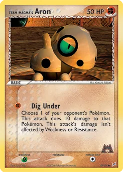 Team Magma's Aron #59