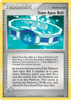 Team Aqua Belt #76
