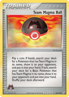Team Magma Ball #80