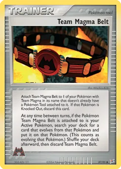 Team Magma Belt #81