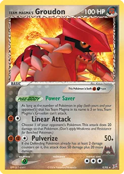 Team Magma's Groudon #9
