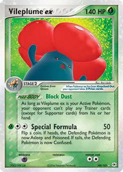 Vileplume ex #100