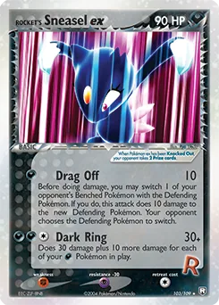 Rocket's Sneasel ex #103