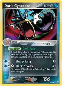 Dark Gyarados #36