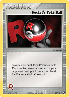Rocket's Poké Ball #89