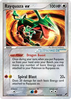 Rayquaza ex #102
