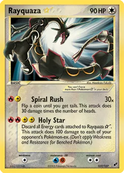 Rayquaza ★ #107