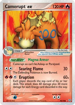 Camerupt ex #92