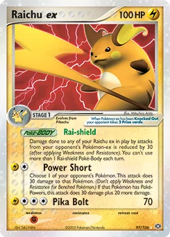 Raichu ex #97
