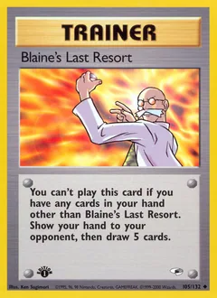 Blaine's Last Resort #105