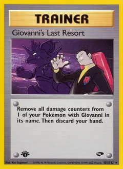 Giovanni's Last Resort #105