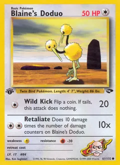 Blaine's Doduo #61