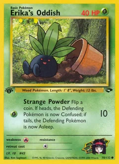 Erika's Oddish #70