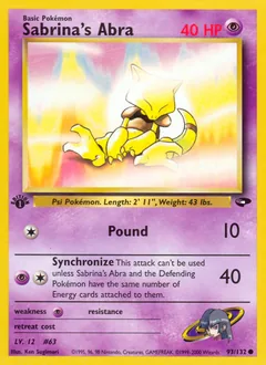 Sabrina's Abra #93
