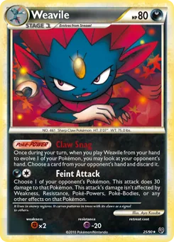 Weavile #25