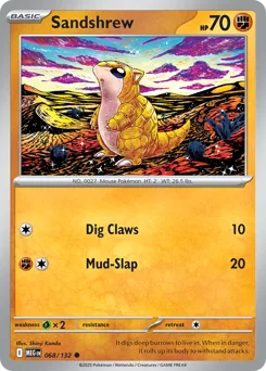 Sandshrew #68