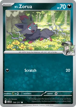 N's Zorua #136