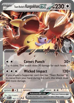 Team Rocket's Kangaskhan ex #162