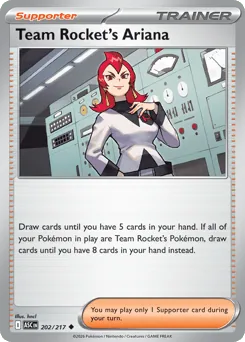 Team Rocket's Ariana #202