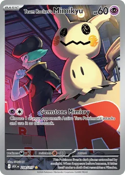 Team Rocket's Mimikyu #238