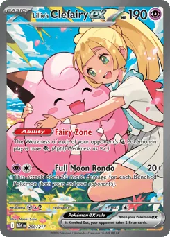Lillie's Clefairy ex #280