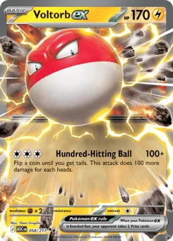 Voltorb ex #58