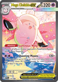 Mega Clefable ex #119