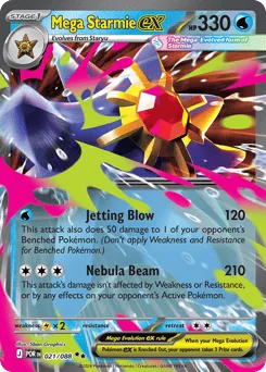 Mega Starmie ex #21
