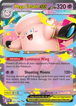 Mega Clefable ex #31