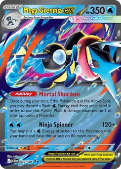 Mega Greninja ex #22