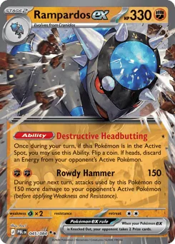 Rampardos ex #45