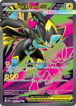 Mega Zeraora ex #98