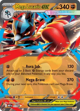 Mega Lucario ex #12