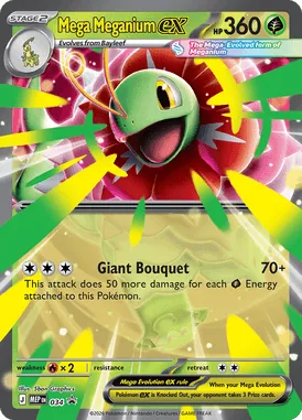 Mega Meganium ex #34