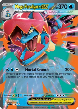Mega Feraligatr ex #36