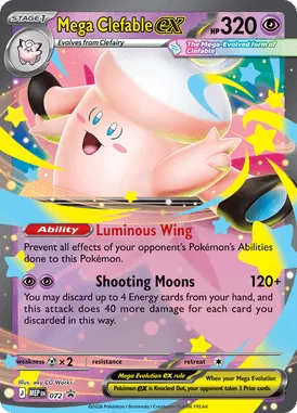 Mega Clefable ex #72