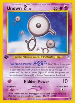 Unown [B] #39